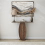 Hanah Home Ellittica - Walnut